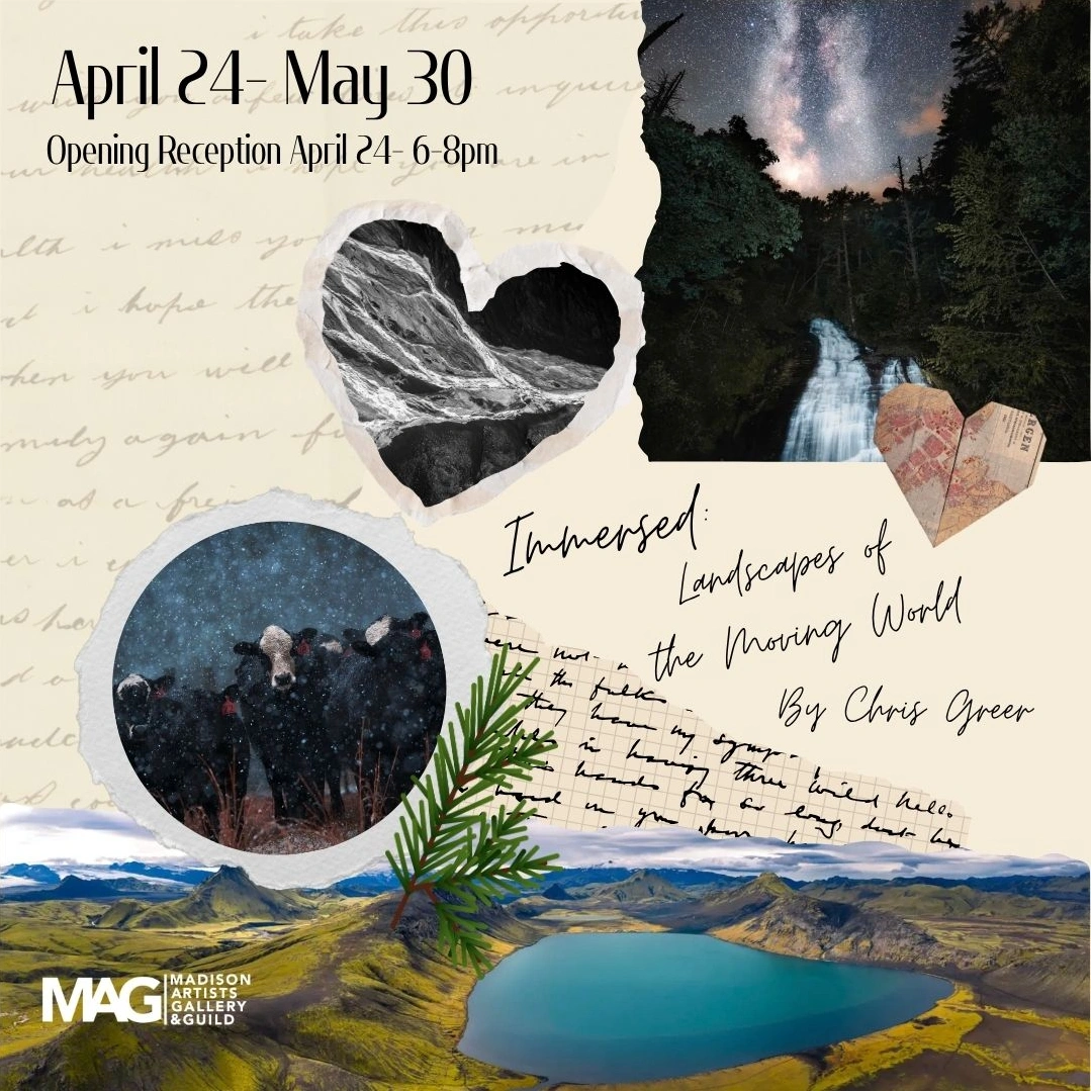 Opening Reception - Immersed: Landscapes of the Moving World - Dr. Chris Greer