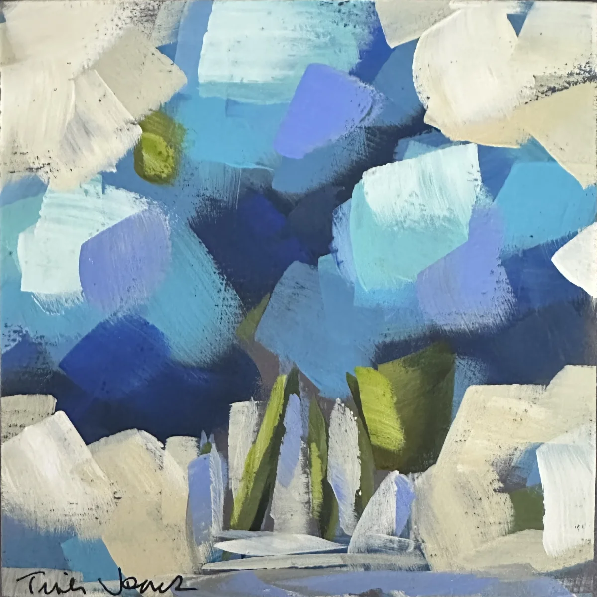 Blue Hydrangeas - Trish Jones