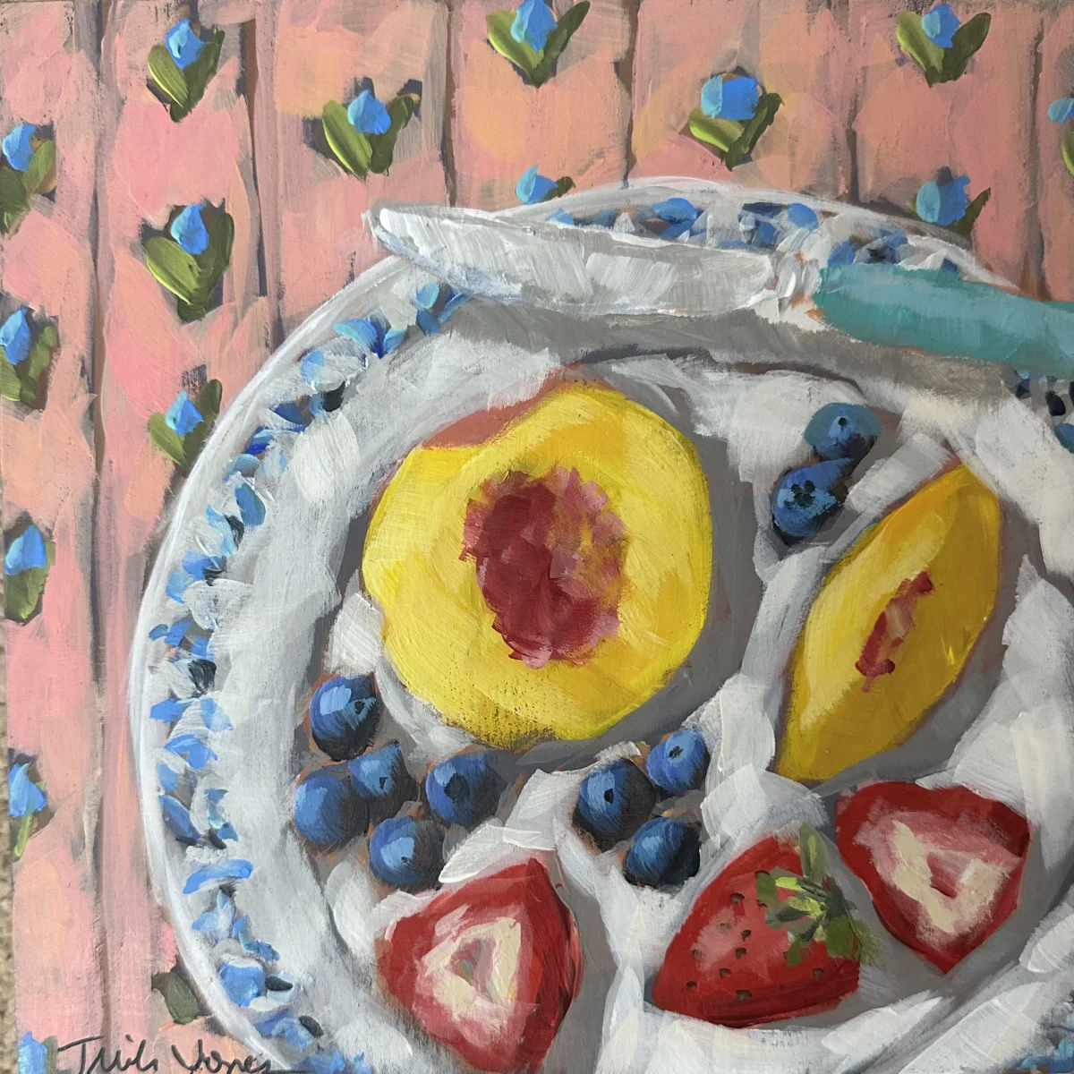 Fruit Plate - Trish Jones