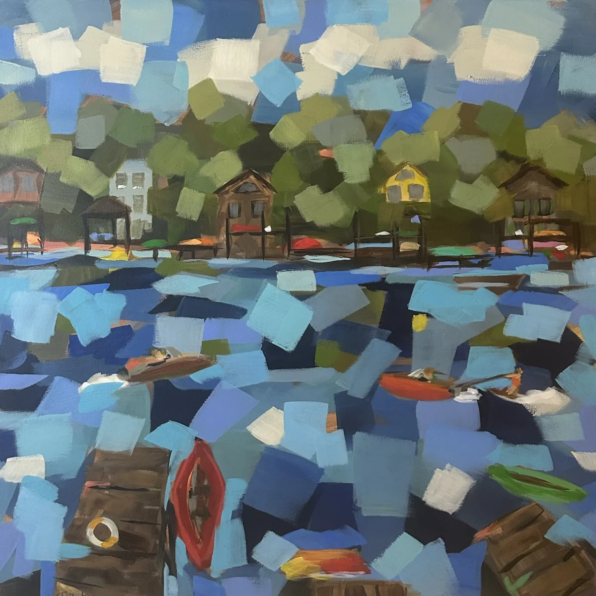 Day at the Lake - Trish Jones